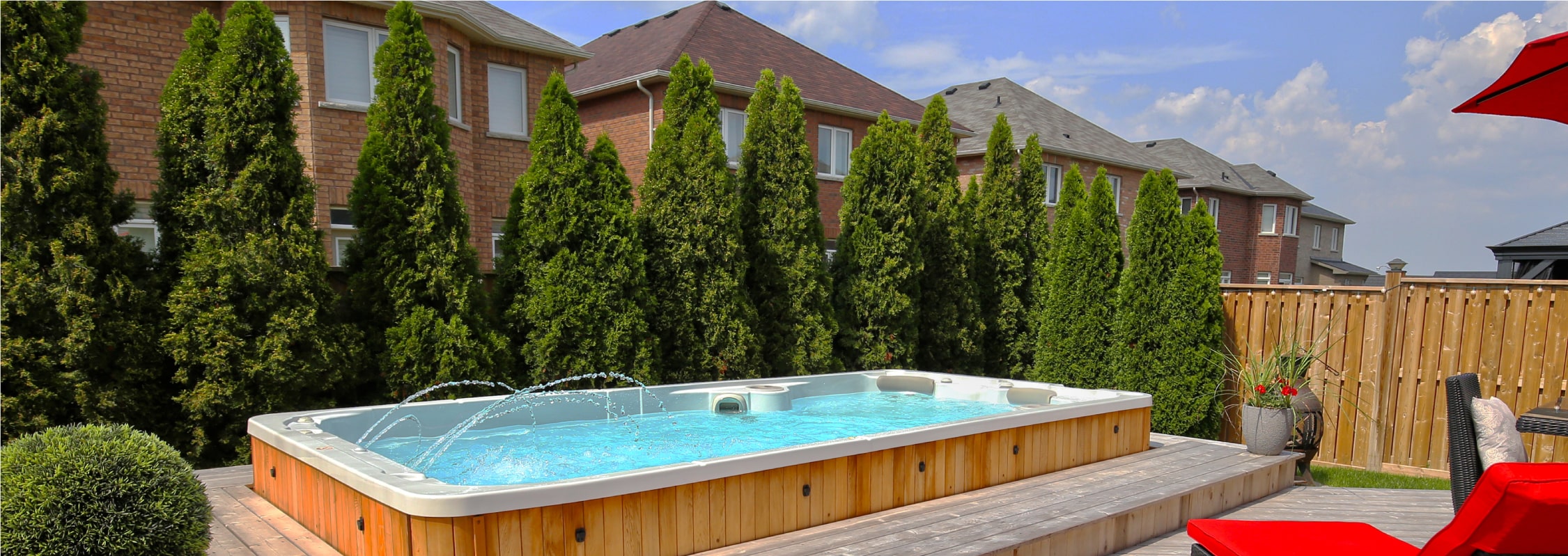 Seattle Swim Spa Store selling Hydropool infinity pool / lap pools