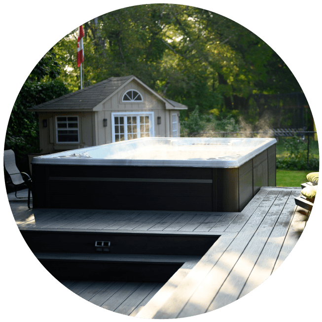 Seattle Swim Spa Store selling Hydropool infinity pool / lap pools